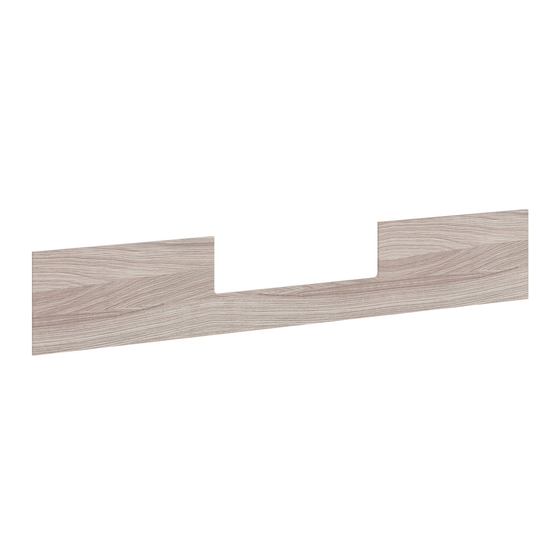 BDI STANCE MODESTY PANEL 6657 Manual