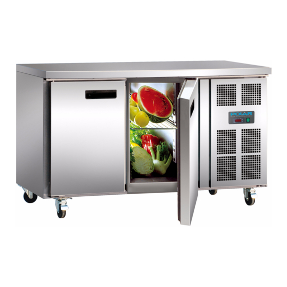 Polar Refrigeration G596-A Instruction Manual