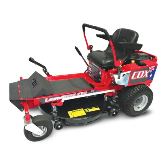 Cox lawn boss 13.5 deals hp manual