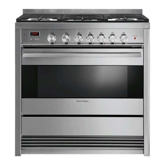 Fisher & Paykel OR36SDBMX1 How To Use Manual