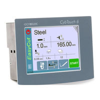 Infanor CYBELEC CybTouch 6 G-W Manual