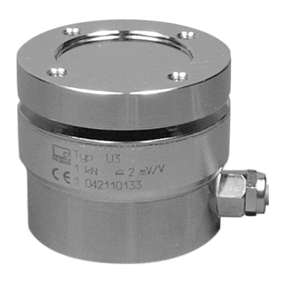 HBK U3 Mounting Instructions