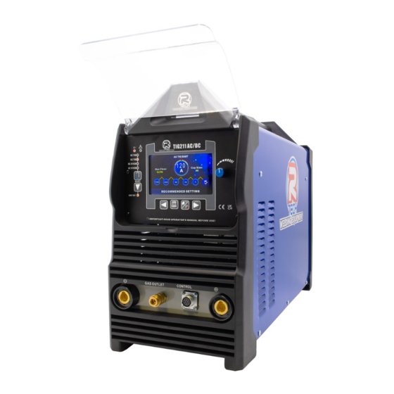 R-Tech TIG211 Manuals