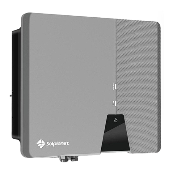 Solplanet ASW1000-S-G2 Quick Installation Manual