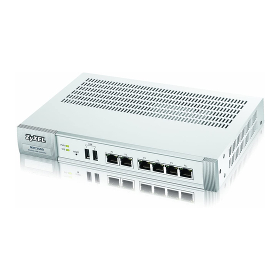 ZyXEL Communications NXC2500 User Manual