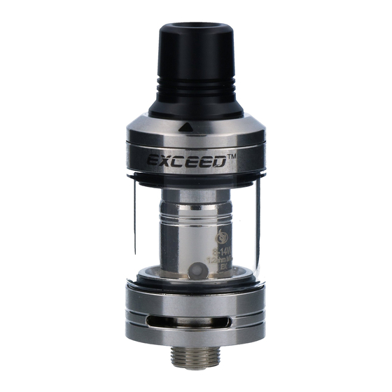InnoCigs EXCEED D19 Instructions For The User