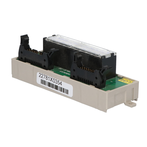 Omron XW2B-40J6-2B Connection Manual