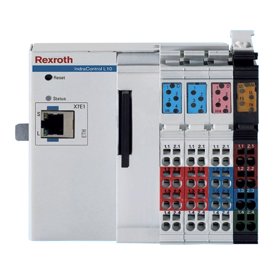 Bosch Rexroth IndraControl L10 Project Planning Manual