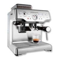 Gastroback Design Espresso Maschine Advanced Pro G Operating Instructions Manual