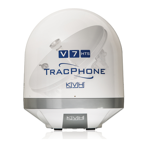 KVH Industries TracPhone V7HTS Quick Start Manual