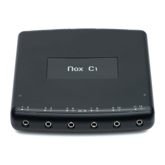 Nox Medical Nox C1 Manual