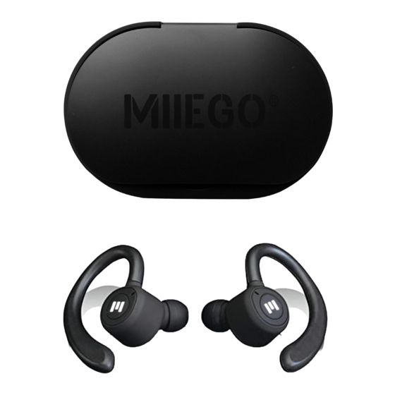 Miiego MiiBUDS ACTION Quick Start Manual