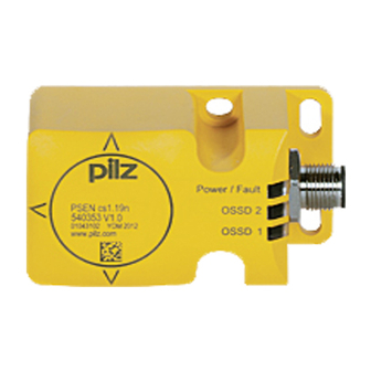 Pilz PSEN cs1.19n Operating Instructions Manual