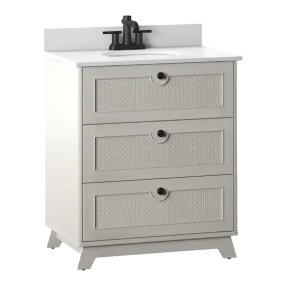 User Manuals: Twin Star Home 30BV610 Bathroom Vanity