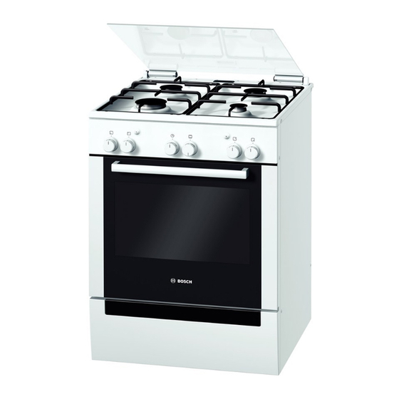 Bosch HGG233123R Instruction Manual