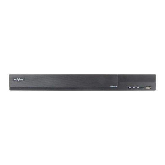 Novus NHDR-6116-H2-II User Manual