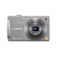 Panasonic DMC FX580K - Lumix Digital Camera Instrucciones Básicas De Funcionamiento