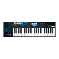 Alesis VX 49 Quick Start Manual