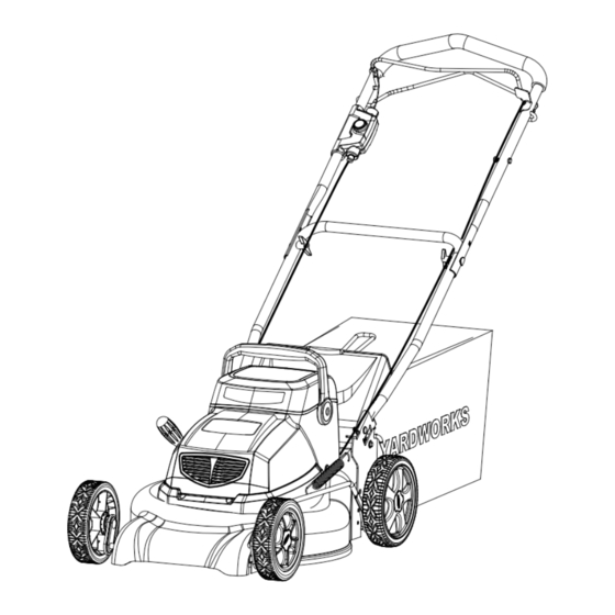 Yardworks 060-1784-4 Cordless Lawn Mower Manuals