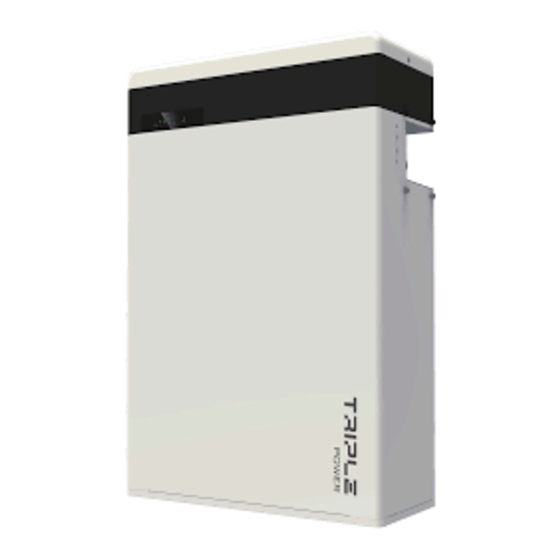 Solax Triple Power T-BAT H 5.8 Quick Installation Manual