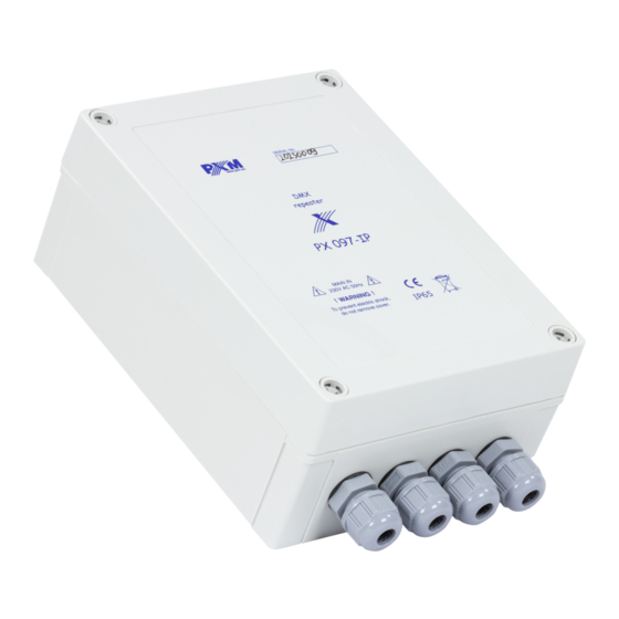 PXM DMX Repeater-IP User Manual