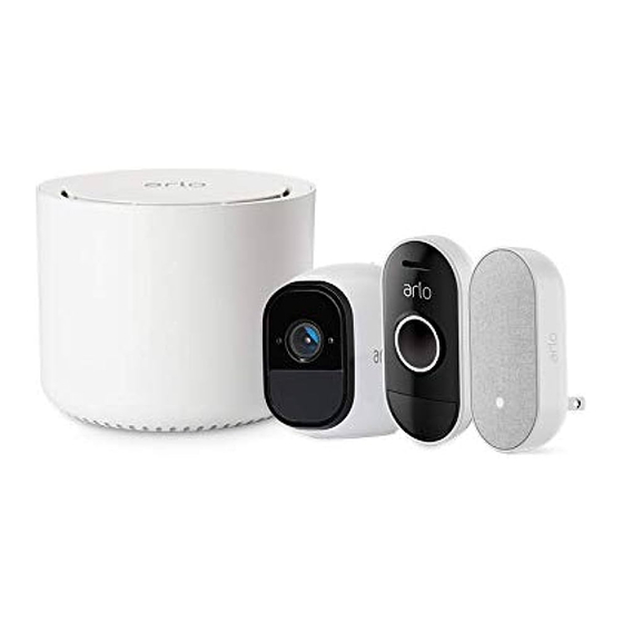 Arlo HD Camera plus Audio Doorbell Manuals