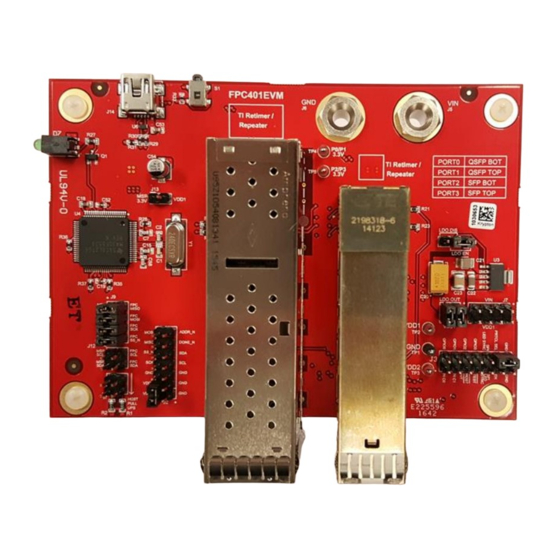 Texas Instruments FPC401 User Manual