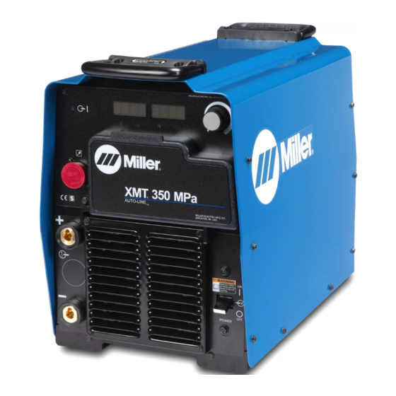Miller XMT 350 MPa Owner's Manual