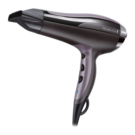 Remington PRO-Air Turbo D5220 Manual