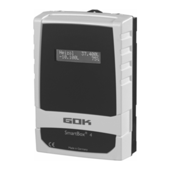 GOK SmartBox 4 GSM Assembly And Operating Manual