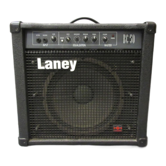 Laney BC Series User Manual