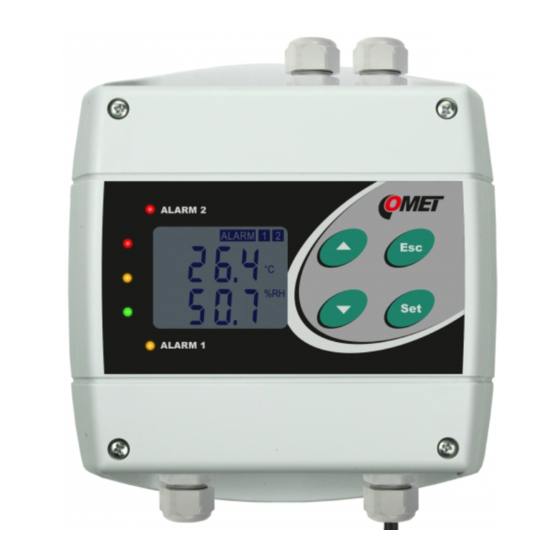 Comet H306 Series Manual