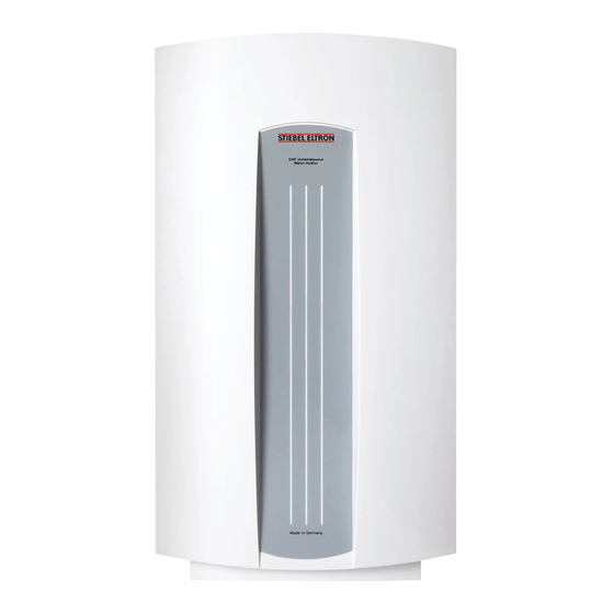 STIEBEL ELTRON DHC 3-2 Operation And Installation