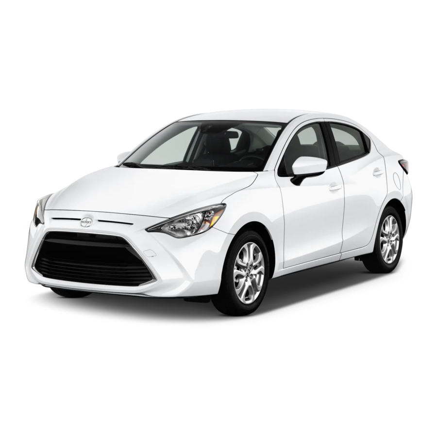 Scion 2016 iA Quick Reference Manual