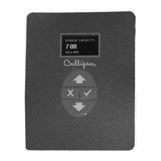 Culligan Smart Controller (GBE) Installation, Operation And Service Instructions