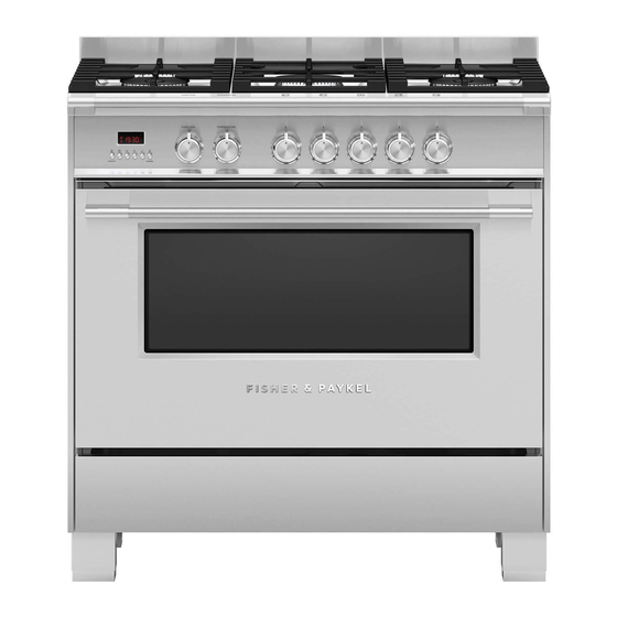 Fisher & Paykel OR90 Series Installation Manual