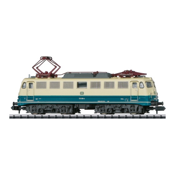 Trix MINITRIX BR 110 Manual
