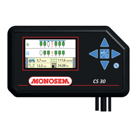 Monosem CS 30-18 Manual
