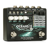 Electro Harmonix OCEANS 12 Quick Start Manual