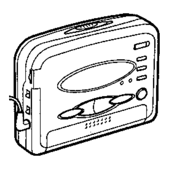 Aiwa HS-RX208 Operating Instructions Manual