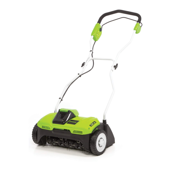 GreenWorks DT40L00 Operator's Manual