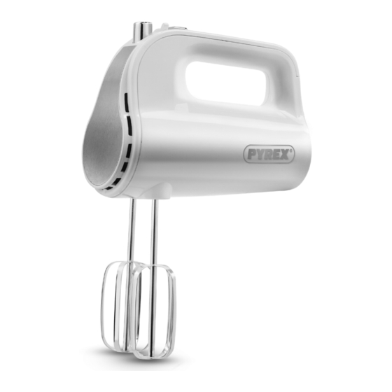 User Manuals: pyrex SB-530 Hand Mixer 550W