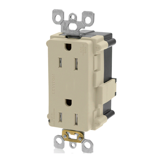 Leviton Lev-Lok MT528-I Instructions