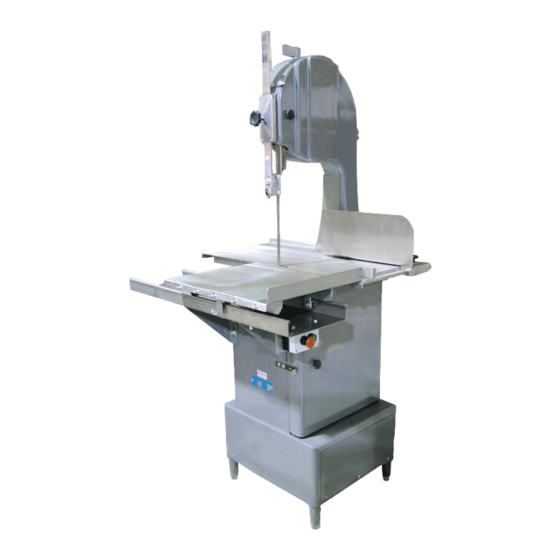 Omcan B34 Floor Band Saw Manuals