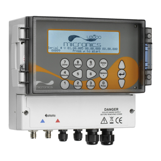 Micronics UF3300FM User Manual