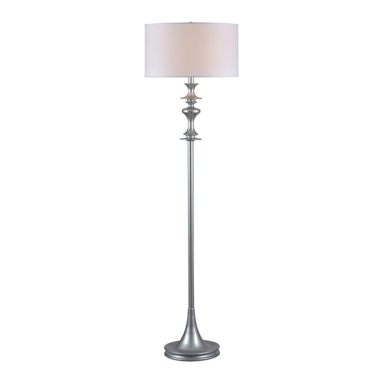 Kenroy Home FLOOR LAMP-K/D 3 POLES-150W Use And Care Manual