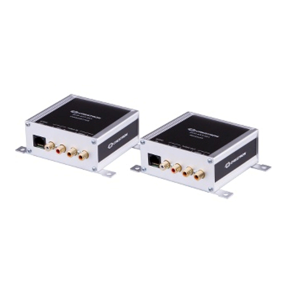 Crestron AUD-EXT-100 Quick Start Manual