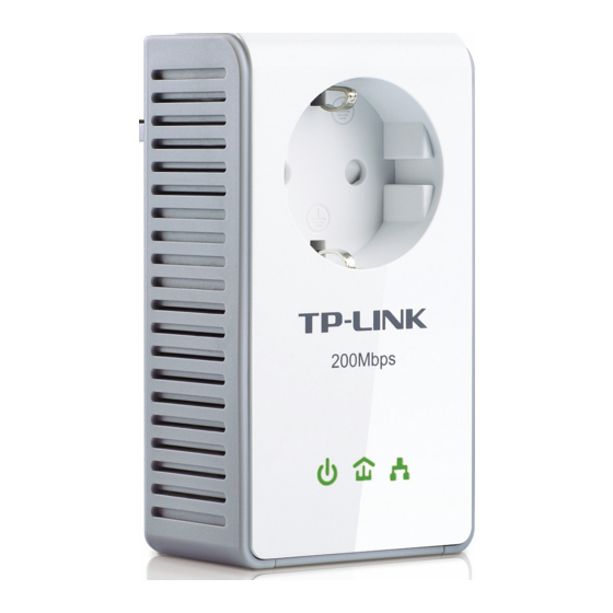 TP-Link TL-PA250 User Manual