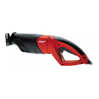 Hilti WSR 1000 Operating Instructions Manual