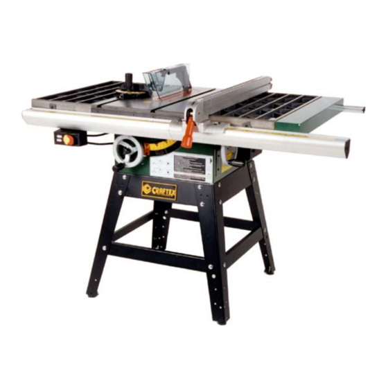 Craftex on sale table saw